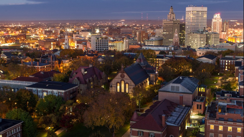 Brown University cityscape